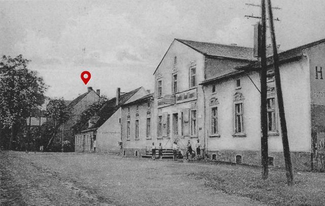 Historisches Foto Chausseestraße 62a