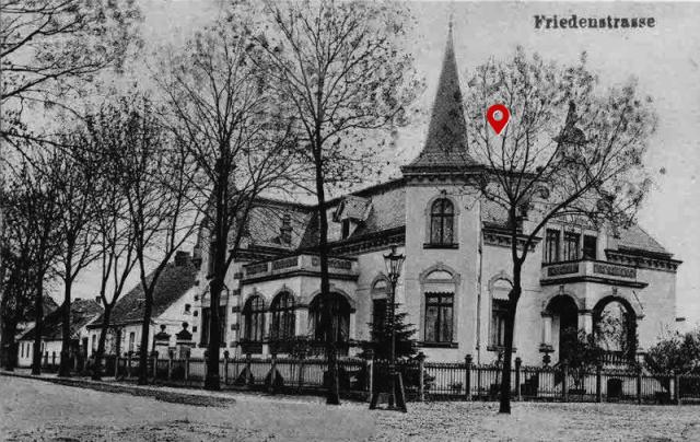 Historisches Foto Friedenstraße 22