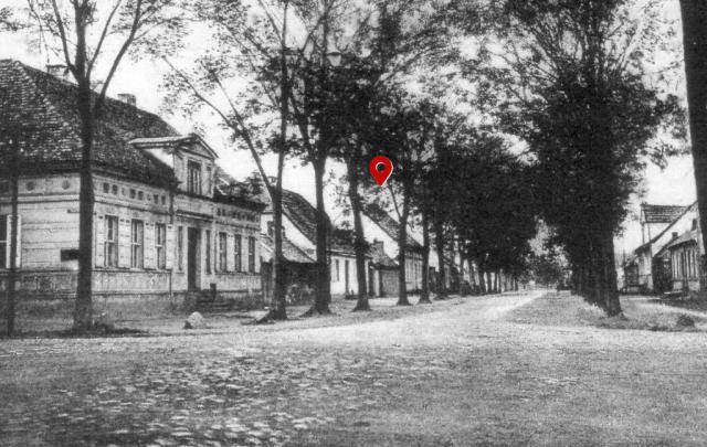 Historisches Foto Friedenstraße 33