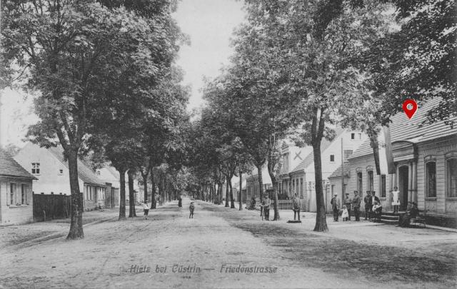 Historisches Foto Friedenstraße 35