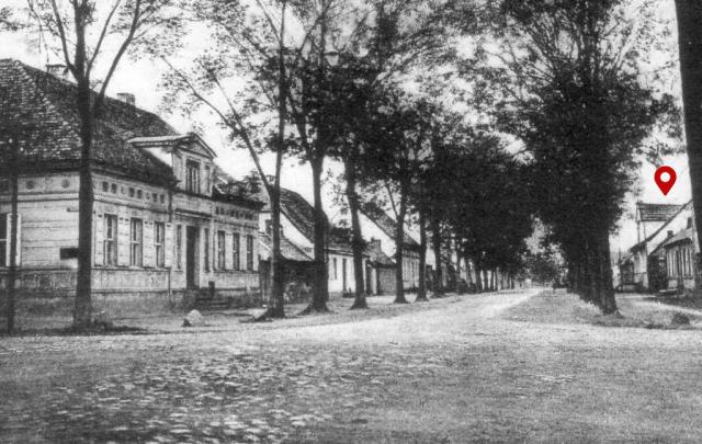 Historisches Foto Friedenstraße 20