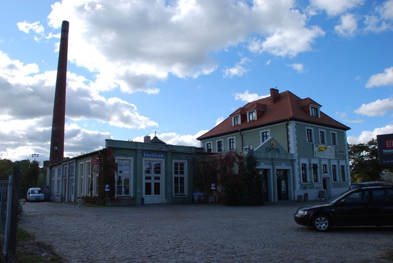 Aktuelle Fotos der Stadt Küstrin / Kostrzyn Neustadt / Kostrzyn - Neben dem Bahngebäude