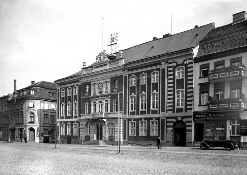 Historische Fotos von Küstrin Altstadt - Das Rathaus in Küstrin-Altstadt