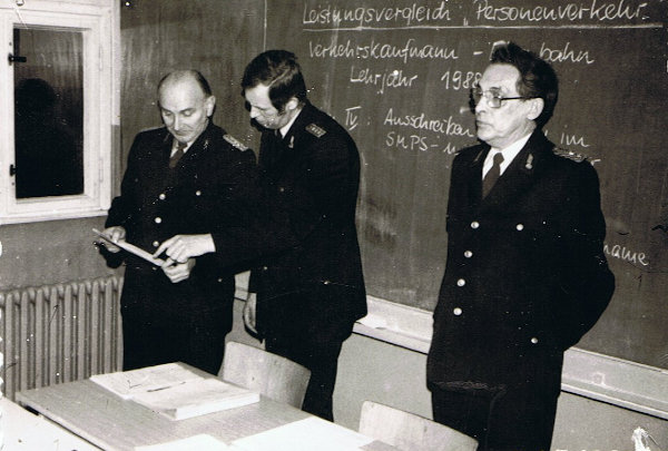 Innenaufnahme Lehrlingsbaracke Bahnhof Kietz - Lehrmeister Pade